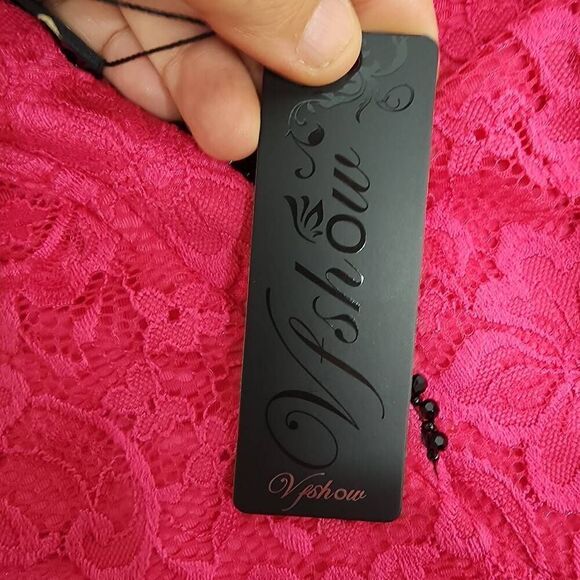 VFSHOW Size XL Womens Ruffle One Shoulder Strap Ruched Formal Prom Split Maxi La - Picture 6 of 12